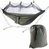 Semptec Urban Survival Technology Semptec Hammock:2er-Set Hängematte Aus Fallschirmseide Mit Moskitonetz