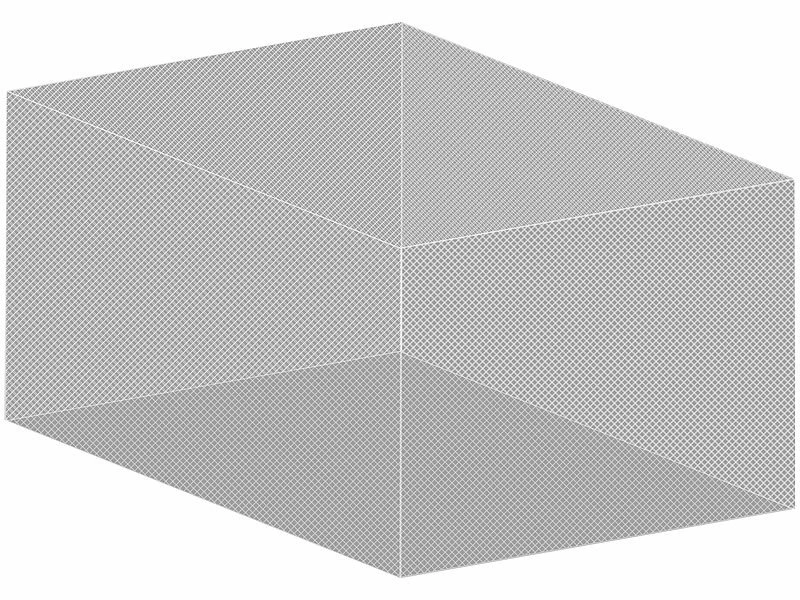 Infactory XXL Moskitonetz:Moskitonetz Für Innen Und Außen, 300 X 300 X 250 Cm, 220 Mesh, Weiß 5 Infactory XXL Moskitonetz:Moskitonetz Für Innen Und Außen, 300 X 300 X 250 Cm, 220 Mesh, Weiß – Bild 5