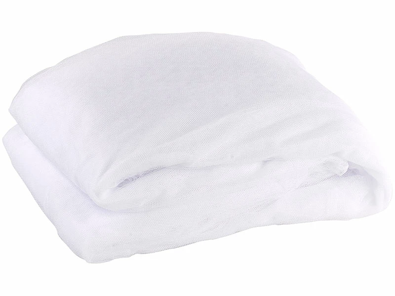 Infactory XXL Moskitonetz:Moskitonetz Für Innen Und Außen, 300 X 300 X 250 Cm, 220 Mesh, Weiß 6 Infactory XXL Moskitonetz:Moskitonetz Für Innen Und Außen, 300 X 300 X 250 Cm, 220 Mesh, Weiß – Bild 6