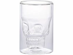 Cucina Di Modena Trink-Gläser:2er-Set Doppelwandige Trinkgläser Totenkopf, Spülmaschinenfest, 0,4 L 11 Cucina Di Modena Trink-Gläser:2er-Set Doppelwandige Trinkgläser Totenkopf, Spülmaschinenfest, 0,4 L -Haushalt Verkäufe nc2740 3