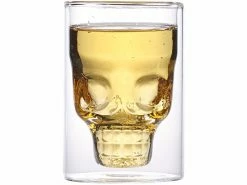 Cucina Di Modena Trink-Gläser:2er-Set Doppelwandige Trinkgläser Totenkopf, Spülmaschinenfest, 0,4 L 8 Cucina Di Modena Trink-Gläser:2er-Set Doppelwandige Trinkgläser Totenkopf, Spülmaschinenfest, 0,4 L -Haushalt Verkäufe nc2740 4