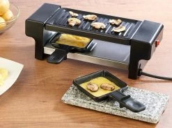 Rosenstein & Söhne Raclette Grill:Raclette Für 2 Personen, Mit Grillaufsatz Und Heißem Stein, 350 Watt -Haushalt Verkäufe nc3151 4