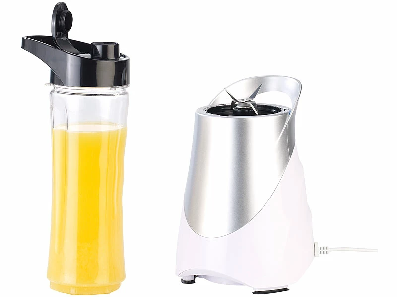 Rosenstein & Söhne Drink-Mixer:Ersatz-Mix-Trinkflasche Für Smoothie-Maker BR-600, BPA-frei, 600 Ml 1 Rosenstein & Söhne Drink-Mixer:Ersatz-Mix-Trinkflasche Für Smoothie-Maker BR-600, BPA-frei, 600 Ml