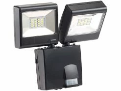 Luminea LED Aussenlampe:Duo-LED-Außenstrahler Mit PIR-Sensor, 16 Watt, 1.280 Lm, IP44 8 Luminea LED Aussenlampe:Duo-LED-Außenstrahler Mit PIR-Sensor, 16 Watt, 1.280 Lm, IP44 -Haushalt Verkäufe nc3974 1