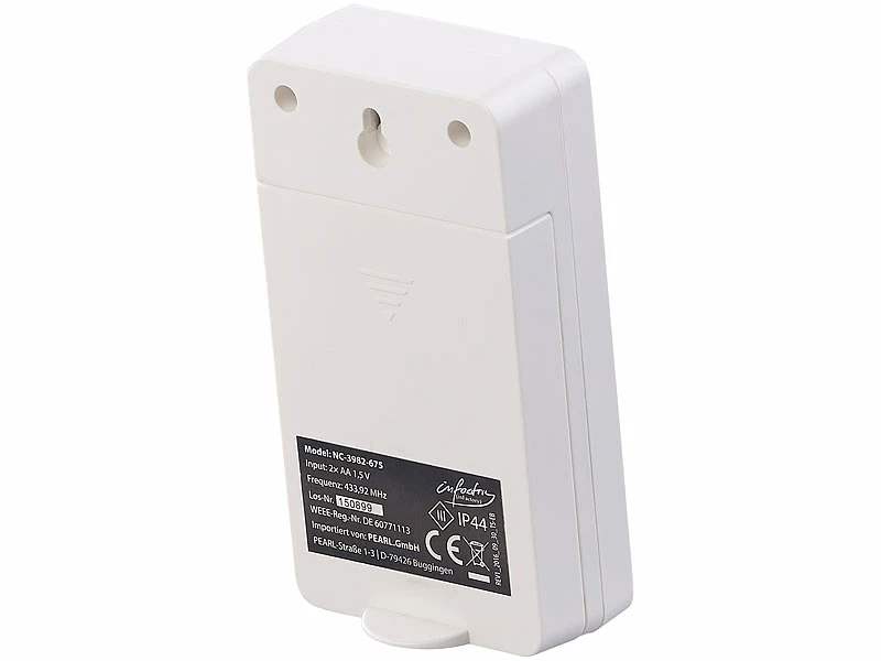 Infactory Funksensor:Funk-Außensensor Für Funkwetterstationen Der FWS-Serie, IP44, 60 M 5 Infactory Funksensor:Funk-Außensensor Für Funkwetterstationen Der FWS-Serie, IP44, 60 M – Bild 5