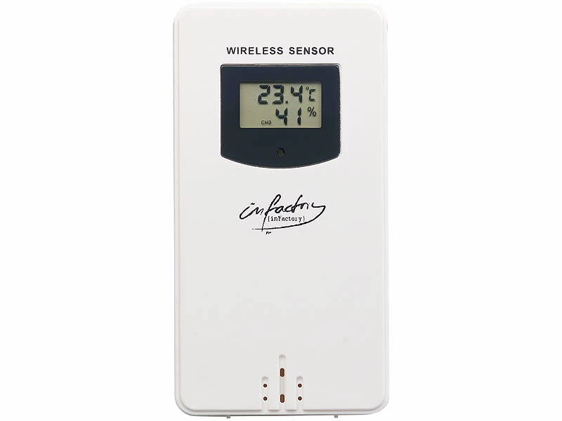 Infactory Funksensor:Funk-Außensensor Für Funkwetterstationen Der FWS-Serie, IP44, 60 M 2 Infactory Funksensor:Funk-Außensensor Für Funkwetterstationen Der FWS-Serie, IP44, 60 M – Bild 2