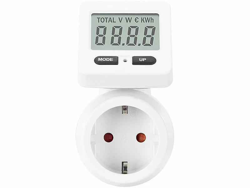 Revolt Energiemessgerät:Digitaler Energiekostenmesser Mit 180° Drehbarem Display, Bis 3.680 W 9 Revolt Energiemessgerät:Digitaler Energiekostenmesser Mit 180° Drehbarem Display, Bis 3.680 W – Bild 9