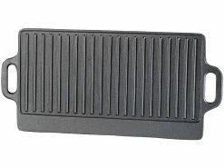 Rosenstein & Söhne Gusseisen Grillplatte:Gusseiserne Wende-Grillplatte Für Ofen, Herd Und Grill, 51 X 23,5 Cm 7 Rosenstein & Söhne Gusseisen Grillplatte:Gusseiserne Wende-Grillplatte Für Ofen, Herd Und Grill, 51 X 23,5 Cm -Haushalt Verkäufe nc5782 3