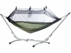 Semptec Urban Survival Technology Semptec Hammock:2er-Set Hängematte Aus Fallschirmseide Mit Moskitonetz -Haushalt Verkäufe nc7250 2