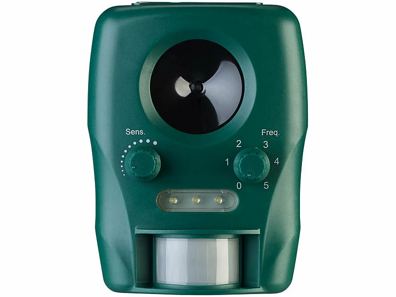 Exbuster Tierscheuche:2er-Set Ultraschall-Solar-Tierschrecke Mit Bewegungssensor, IP44 8 Exbuster Tierscheuche:2er-Set Ultraschall-Solar-Tierschrecke Mit Bewegungssensor, IP44 – Bild 8