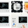Revolt Elesion Thermostat:2er-Set WLAN-Thermostate Für Fußbodenheizungen, Für Siri, Alexa & GA