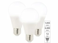 Luminea Tageslicht Glühbirne:6er-Set LED-Lampe E27, Klasse E, 9 W, Tageslichtweiß 6400K -Haushalt Verkäufe nc7888 3