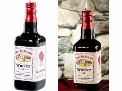 Britesta Dekorative Kerzen:2er-Set Dekorative Wachskerzen In Whiskyflaschenform, Höhe 25 Cm -Haushalt Verkäufe nc8633 2