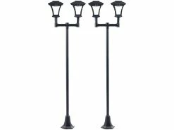 Royal Gardineer Garten LED Solarlampen:2er-Set 2-flammige Solar-LED-Gartenlaternen, SWL-25, 0,36 W, 24 Lm 9 Royal Gardineer Garten LED Solarlampen:2er-Set 2-flammige Solar-LED-Gartenlaternen, SWL-25, 0,36 W, 24 Lm -Haushalt Verkäufe nc9447 7