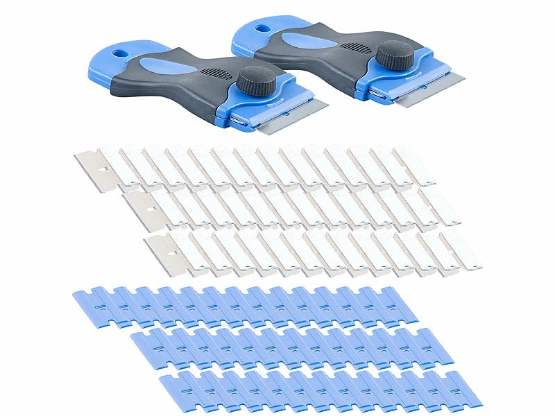 PEARL Ceranfeldschaber:2er-Set Kochfeld-Schaber Für Kratzfeste & Empfindliche Oberflächen 1 PEARL Ceranfeldschaber:2er-Set Kochfeld-Schaber Für Kratzfeste & Empfindliche Oberflächen