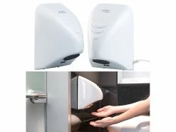 Sichler Haushaltsgeräte Sichler Händetrockner Gastro:2er-Set Automatische Elektrischer Händetrockner Zur Wandmontage