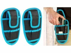 PEARL Gürtel-Werkzeugtasche:2er-Set Mini-Akkuschrauber-Holster AW-220.wt