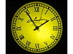 Infactory Projektor Uhr:LED-Uhrenprojektor, 3 Farbfilter, Projiziert Uhrzeit Bis Ø 120 Cm -Haushalt Verkäufe nx1116 4