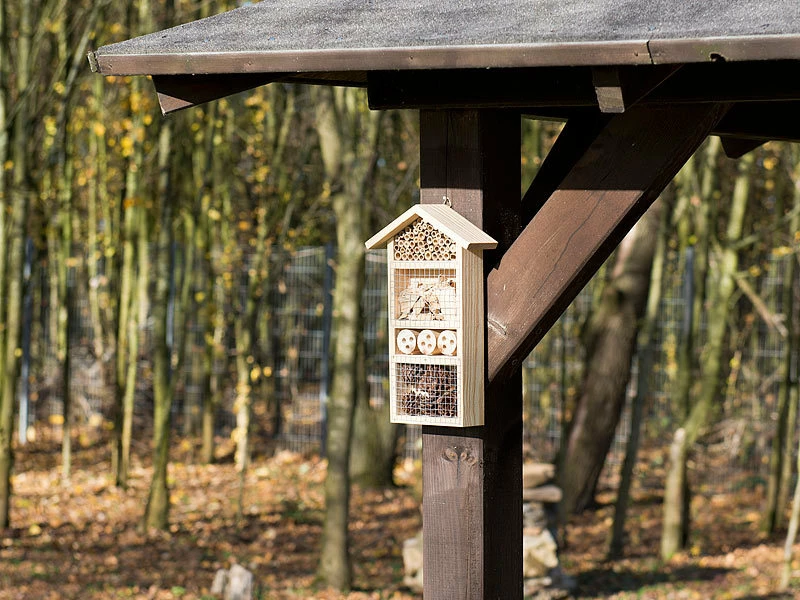 Royal Gardineer Nisthaus:Insektenhotel Flora - Nisthilfe Für Nützlinge 3 Royal Gardineer Nisthaus:Insektenhotel Flora - Nisthilfe Für Nützlinge – Bild 3