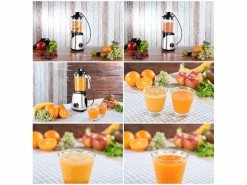 Rosenstein & Söhne Mixer Mit Vakuumpumpen:2in1-Vakuum-Mixer Mit 3 Stufen & 4 Klingen, Versandrückläufer -Haushalt Verkäufe nx1354 12