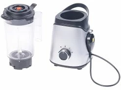 Rosenstein & Söhne Mixer Mit Vakuumpumpen:2in1-Vakuum-Mixer Mit 3 Stufen & 4 Klingen, Versandrückläufer -Haushalt Verkäufe nx1354 3