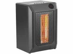 Sichler Haushaltsgeräte Sichler E Heizung:Infrarot-Raum-Schnellheizer, 1.500 W, Fernbedienung, 4 Röhren, 15 M² -Haushalt Verkäufe nx1481 7