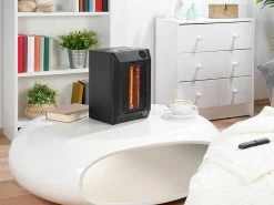 Sichler Haushaltsgeräte Sichler E Heizung:Infrarot-Raum-Schnellheizer, 1.500 W, Fernbedienung, 4 Röhren, 15 M² -Haushalt Verkäufe nx1481 8