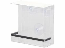 Royal Gardineer Futterhäuschen:2er-Set Vogel-Futterhäuser Aus Acryl, Je 2 Silos, Saugnapf-Befestigung 12 Royal Gardineer Futterhäuschen:2er-Set Vogel-Futterhäuser Aus Acryl, Je 2 Silos, Saugnapf-Befestigung -Haushalt Verkäufe nx3209 0