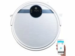 Sichler Haushaltsgeräte Sichler WLAN Reinigungs-Roboter:WLAN-Staubsauger-Roboter Versandrückläufer -Haushalt Verkäufe nx3221 24