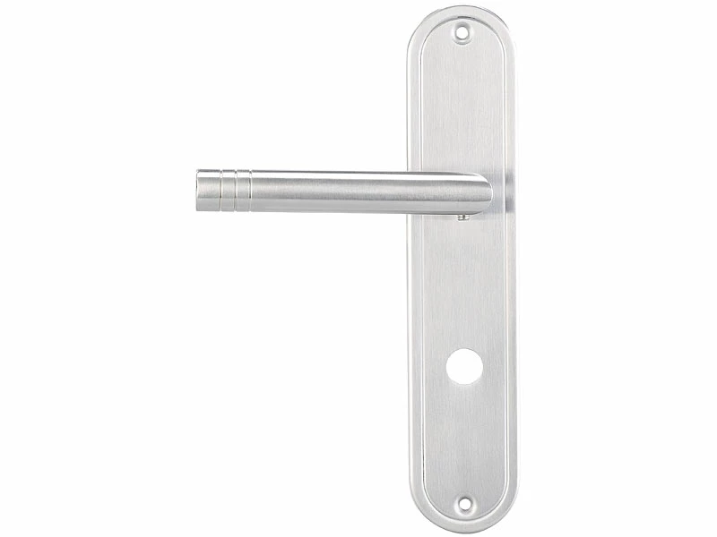 AGT Türklinke:2er-Set Edelstahl-Türbeschlag-Sets Für Bad & WC, Je 2 Klinken 9 AGT Türklinke:2er-Set Edelstahl-Türbeschlag-Sets Für Bad & WC, Je 2 Klinken – Bild 9