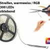 Lunartec LED Lichtbänder:LED-Streifen LX-500N, 5 M, RGBW, Innenbereich