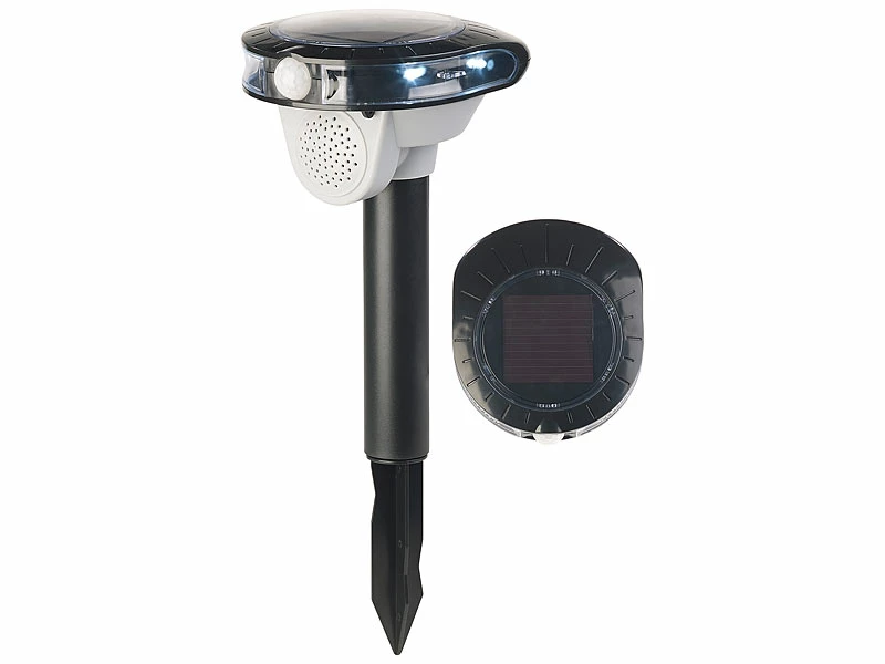 Royal Gardineer Vogelschreck Elektrisch:Solar-Vogelschreck, Bewegungs-Sensor, 3 Sounds, LED-Blitzlicht, 95 DB 11 Royal Gardineer Vogelschreck Elektrisch:Solar-Vogelschreck, Bewegungs-Sensor, 3 Sounds, LED-Blitzlicht, 95 DB – Bild 11