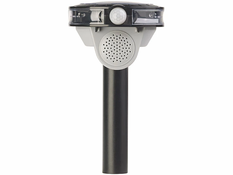 Royal Gardineer Vogelschreck Elektrisch:Solar-Vogelschreck, Bewegungs-Sensor, 3 Sounds, LED-Blitzlicht, 95 DB 5 Royal Gardineer Vogelschreck Elektrisch:Solar-Vogelschreck, Bewegungs-Sensor, 3 Sounds, LED-Blitzlicht, 95 DB – Bild 5