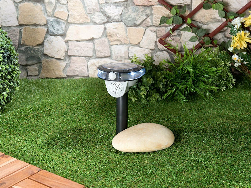 Royal Gardineer Vogelschreck Elektrisch:Solar-Vogelschreck, Bewegungs-Sensor, 3 Sounds, LED-Blitzlicht, 95 DB 10 Royal Gardineer Vogelschreck Elektrisch:Solar-Vogelschreck, Bewegungs-Sensor, 3 Sounds, LED-Blitzlicht, 95 DB – Bild 10