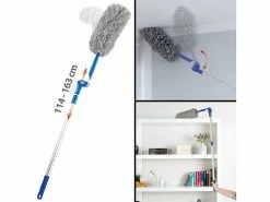 Sichler Haushaltsgeräte Sichler XXL Staubwedel:2er-Set Mikrofaser-Staubwedel, Teleskop-Griff, Verstellbarer Winkel -Haushalt Verkäufe nx4189 5