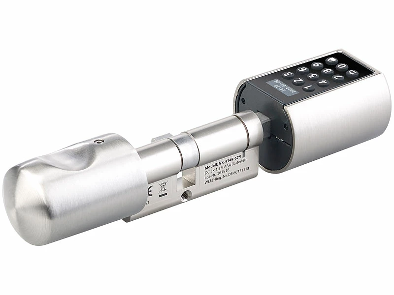 VisorTech Zahlenschloss:Elektronischer Tür-Schließzylinder, Transponder, Code, App, M Gateway 10 VisorTech Zahlenschloss:Elektronischer Tür-Schließzylinder, Transponder, Code, App, M Gateway – Bild 10