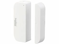 Luminea Home Control Türsensor:WLAN-Tür & Fensteralarm, Sicherung, Komp. Zu Alexa & Google Assistant -Haushalt Verkäufe nx4470 1