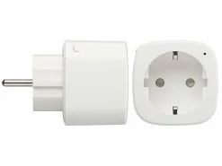 Luminea Home Control Elesion Steckdose:2er-Set WLAN-Steckdosen, Amazon Alexa & Google Assistant Komp., 16 A -Haushalt Verkäufe nx4491 18