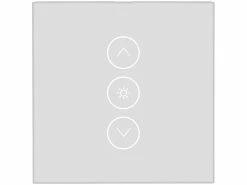 Luminea Home Control Smart Home Lichtschalter:2er-Set Touch-Lichtschalter & Dimmer, Für Alexa & Google Assistant -Haushalt Verkäufe nx4504 1