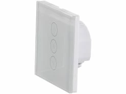 Luminea Home Control Smart Home Lichtschalter:2er-Set Touch-Lichtschalter & Dimmer, Für Alexa & Google Assistant -Haushalt Verkäufe nx4504 3