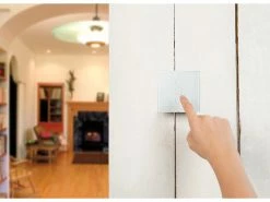 Luminea Home Control Smart Home Lichtschalter:2er-Set Touch-Lichtschalter & Dimmer, Für Alexa & Google Assistant -Haushalt Verkäufe nx4504 4