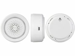 VisorTech Elesion Sirene:2er-Set Alarm-Sirene Mit WLAN & App, Komp. Zu Alexa & Google Assistant -Haushalt Verkäufe nx4508 11