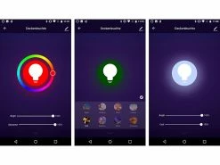 Luminea Home Control Deckenleuchte Alexa:LED-Deckenleuchte RGB + CCT, Mit WLAN, App Und Sprachsteuerung -Haushalt Verkäufe nx4512 24