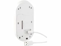 Somikon WLAN Klingel:WLAN-HD-Video-Türklingel Mit App, Gegensprechen, Inkl. Akku -Haushalt Verkäufe nx4536 7