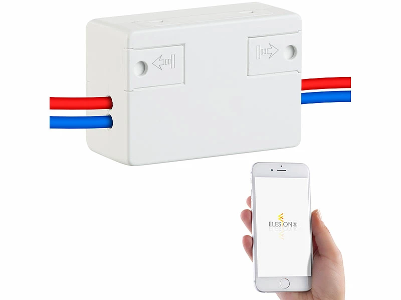 Luminea Home Control WLAN Relais:3er-Set WLAN-Schalter Für Licht & Co., Für Alexa & Google Assistant 2 Luminea Home Control WLAN Relais:3er-Set WLAN-Schalter Für Licht & Co., Für Alexa & Google Assistant – Bild 2