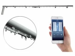 Carlo Milano Smarte Gardinenstange:3er-Set Teleskop-Gardinenstangen Elektr. Antrieb, WLAN&App, 172-306 Cm 27 Carlo Milano Smarte Gardinenstange:3er-Set Teleskop-Gardinenstangen Elektr. Antrieb, WLAN&App, 172-306 Cm -Haushalt Verkäufe nx4598 17