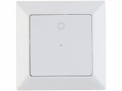 Luminea Home Control Elesion Schalter:2er-Set WLAN-Lichttaster, App, Komp. Zu Siri, Alexa & Google Assistant -Haushalt Verkäufe nx4656 2