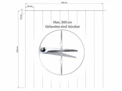 Lunartec Lichtvorhang:RGB-LED-Lichtervorhang, 300 LEDs, Fernbedienung, 3x3 M, Timer, USB -Haushalt Verkäufe nx4684 12