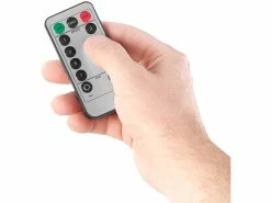 Lunartec Lichtvorhang:RGB-LED-Lichtervorhang, 300 LEDs, Fernbedienung, 3x3 M, Timer, USB -Haushalt Verkäufe nx4684 5