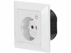 Luminea Home Control Steckdose Smart:WLAN-Unterputz-Steckdose Mit App, Für Siri, Alexa & GA, 10er Pack -Haushalt Verkäufe nx4689 1 2
